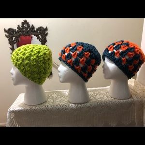 Handmade Clustered Beanies